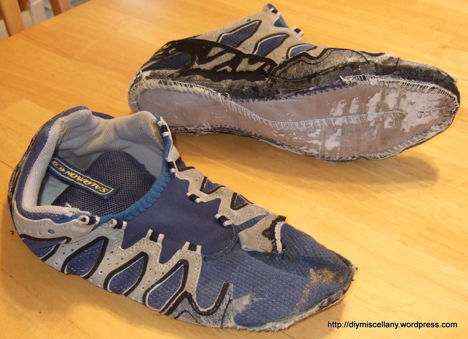 DIY Minimalist Running Shoe | DIYmiscellany